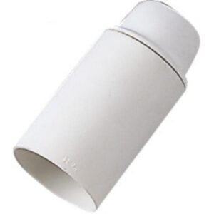 Portalampada E14 Liscio Bianco