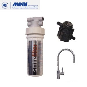 Manta Smile Filter + Rubinetto collo cigno + Contalitri