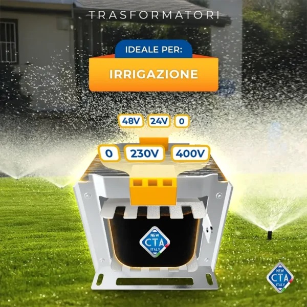 Trasformatore di Sicurezza 200VA 230/400V 0-24-48 - immagine 13