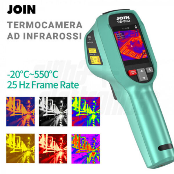 Termocamera portatile ad infrarossi con scheda di memoria - immagine 3