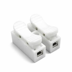 Morsettiera 2 Poli Connessione Rapida Passante 2x2,5