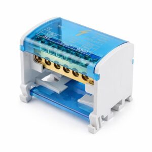 Morsettiera Distribuzione 2x125A 14 Fori 3 Moduli