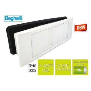 Plafoniera Emergenza Beghelli Stile IN 11W LED
