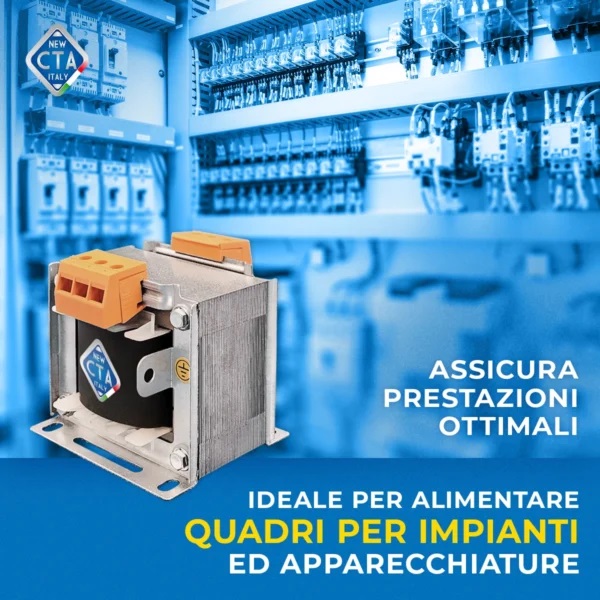 Trasformatore di Sicurezza 150VA 230/400V 0-55-110 - immagine 3