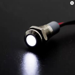 Spia Segnalazione da Pannello 220V Bianca IP67