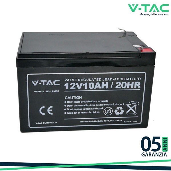 Batteria Piombo 12v 10Ah