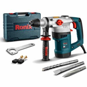 Martello perforatore 1500w 36mm 4,5j + 3 punte sds plus