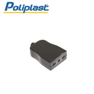 Presa Volante Bipasso Nera