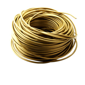 Cavo Rotondo Dorato 2x0,75