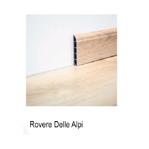 Battiscopa per Pavimento in SPC Rovere delle alpi