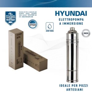 Elettropompa a Siluro in Acciaio INOX 1HP KYPS4 per pozzi Artesiani