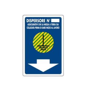Cartello Dispersore 20x30