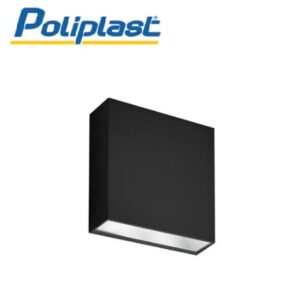 Applique Up & down da Parete LED 6w Luce Natura Nero maricla