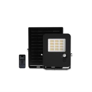 Proiettore Solare Led 15W Tricolor 1900 Lumen Con Sensore Movimento Giuliana