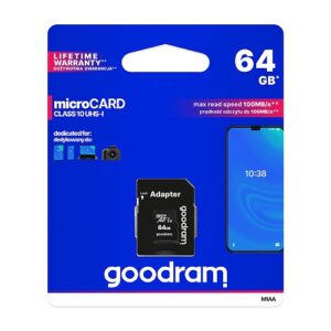 Micro SD Class 10 64Gb + Adattatore