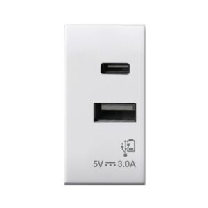 Caricatore USB A+C 3A Domus