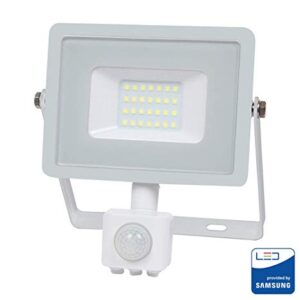 Proiettore Led 20W Luce Natura Con sensore movimento