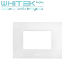 Placca Smart Easy Bianco Whitek S44 3M
