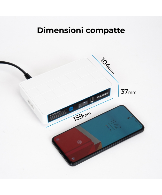 Mini Gruppo di Continuità per Modem, Router e Telecamere IP - immagine 6