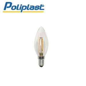 Lampada Oliva LED a Filamento E14 5w Luce Calda 550 Lumen