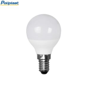 Lampada Mini Sfera Led 6w E14 Luce Calda 470 Lumen