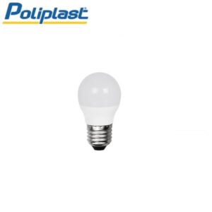 Lampada Mini Sfera Led 8w E27 Luce Natura 670 Lumen