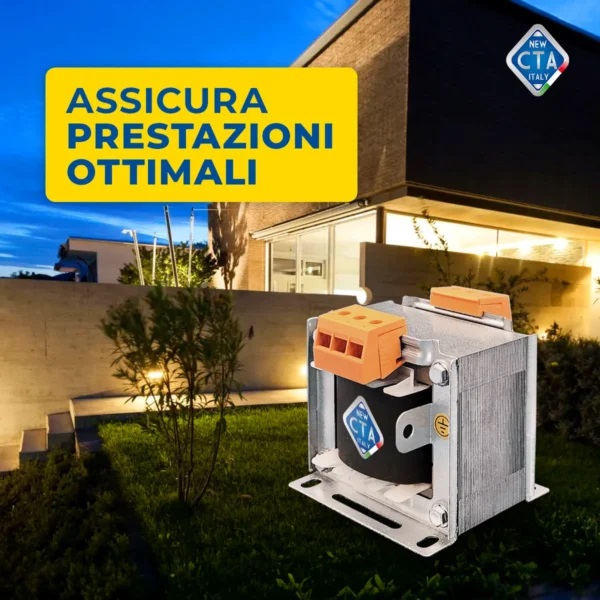 Trasformatore di Sicurezza 200VA 230/400V 0-24-48 - immagine 7