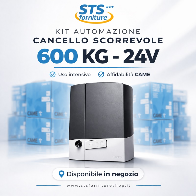 CAME BXV PLUS - KIT Automazione Scorrevole BUS 600Kg 24V - immagine 2