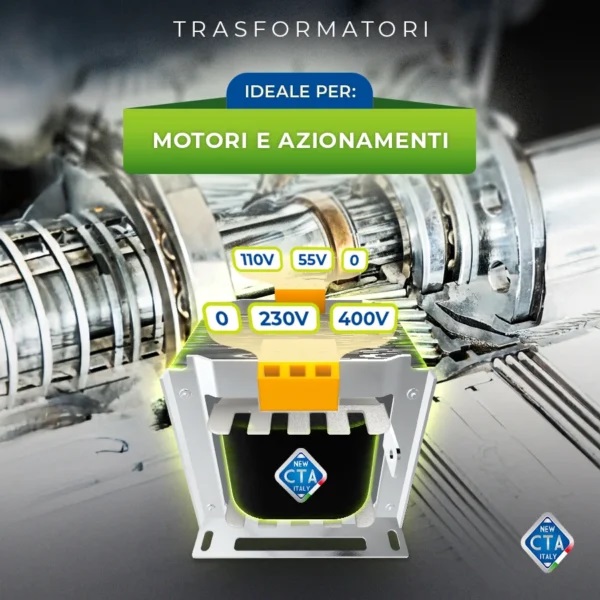 Trasformatore di Sicurezza 150VA 230/400V 0-55-110 - immagine 8