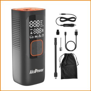 Compressore 160 PSI + Power Bank + Torcia