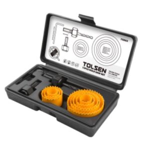 Set 11 Frese Bi Metallo da 19 a 64mm con Valigetta