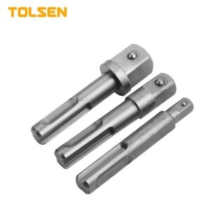 Set 3pz Adattatore Attacco SDS-PLUS per Chiavi a Bussola