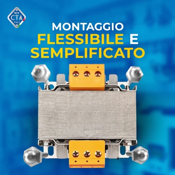 Trasformatore di Sicurezza 200VA 230/400V 0-24-48 - immagine 9