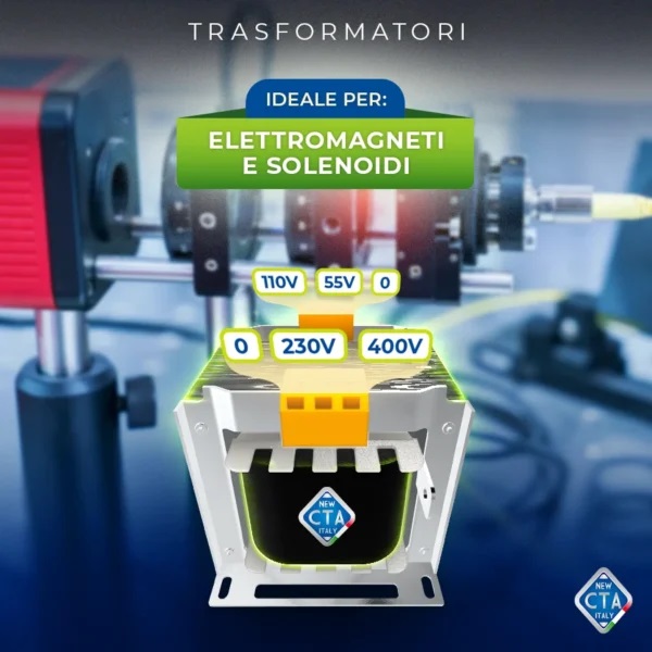 Trasformatore di Sicurezza 150VA 230/400V 0-55-110 - immagine 9