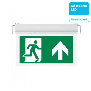 Lampada Emergenza a Bandiera 2w