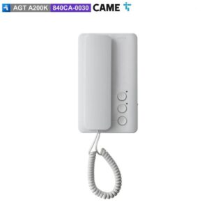 CAME AGT A200K Citofono a Cornetta con 2 Tasti S200