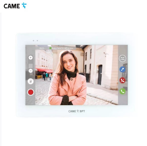 Videocitofono vivavoce Bpt Came WIFI XTS 7 pollici Bianco