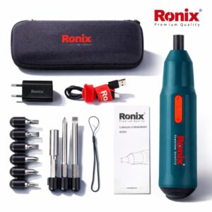 Cacciavite a batteria da 3,67 V 1,0 Nm con Accessori