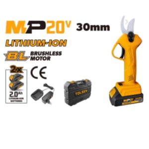 Kit Cesoia a Batterie Brushless con 2 batterie 2Ah + Caricabatterie e Valigetta