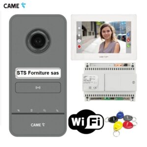 CAME - Kit Videocitofono Monofamiliare Vivavoce 7" XTS 7 WH WIFI