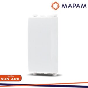 Copriforo Liscio Bianco Compatibile Arké