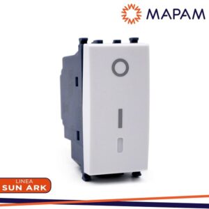 Interruttore 2P Bipolare 16A Bianco Compatibile Arké