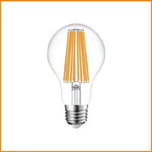 Lampada Goccia LED a Filamento E27 18w A67 Luce Natura 3280 Lumen