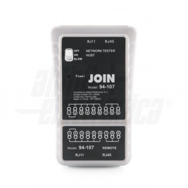 Tester per Cavo di Rete RJ11/12 & RJ45