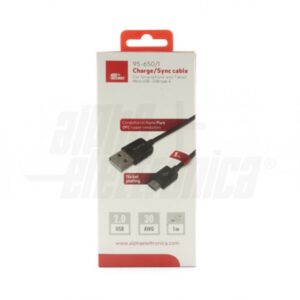 Cavo USB 2.0 da USB tipo-A maschio a USB Micro-B maschio 1m - Nero