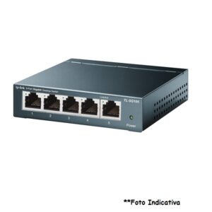 Switch 5 Porte Gigabit 10/100/1000 In Metallo