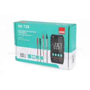 Multimetro Digitale Compatto 600V True RMS 