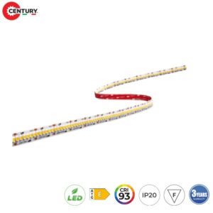 Strip LED 24V 2835 240 Led/mt 20w/mt Luce Fredda 2400 Lm/mt *(Prezzo a mt)
