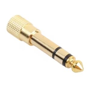 Riduttore 1 Spina Jack 6,3 / 1 Prese Jack 3,5 Stereo
