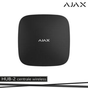Centrale HUB Antifuro Senza Fili Ajax HUB2 Nero